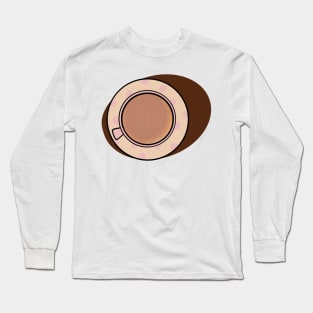 Coffee Cup / Cute Coffee Dates Long Sleeve T-Shirt